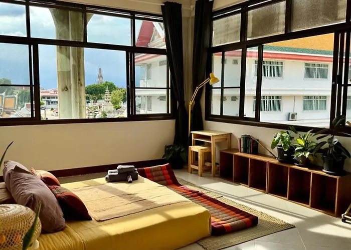 Apartment Baan Padseeew - Rooftop Riverview 4th Floor